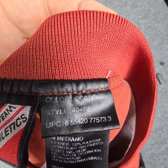 Vintage OU Oklahoma Sooners Lined Windbreaker Vest Jacket Side Zip V-Neck Mens M - Picture 9 of 11